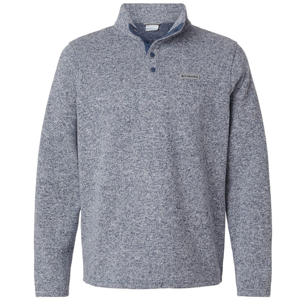 Columbia Men's Dark Mountain Heather Alto Pass Fleece Half Snap Pullov