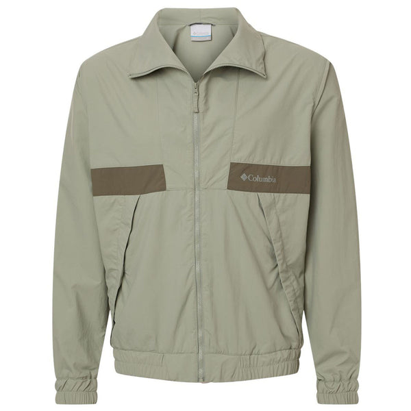 Columbia Men's Safari/Stone Green Spire Valley Windbreaker