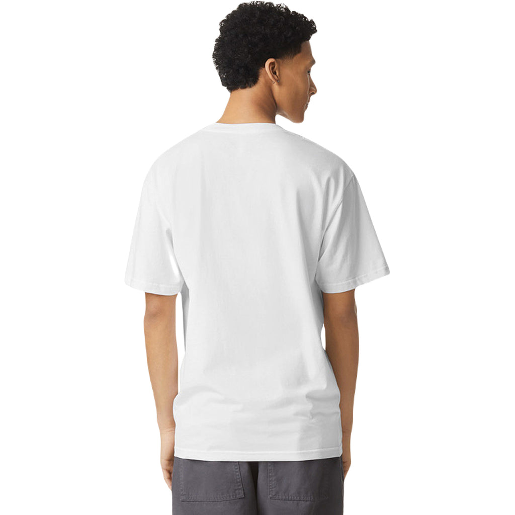 American Apparel Unisex Sueded White Cloud Jersey Tee