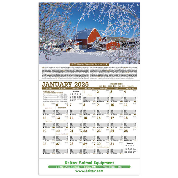 Triumph Calendars Scenic Almanac