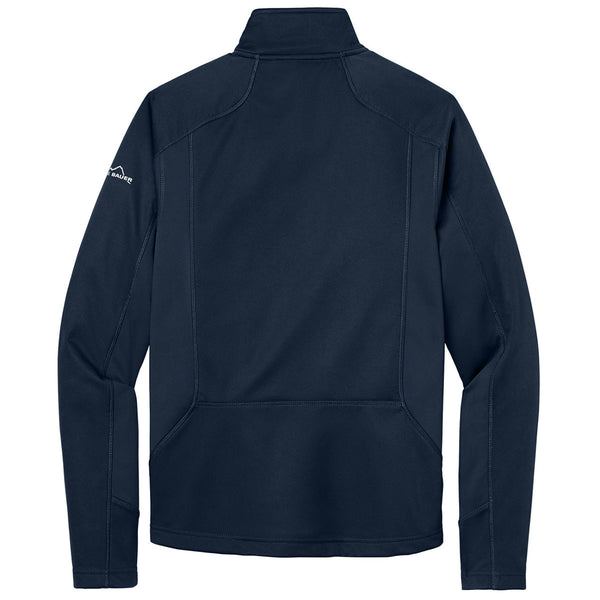 Eddie Bauer Men's River Blue Navy Trail Soft Shell Jacket