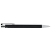 Bullet Black Maxi Recycled Aluminum Soft Touch Gel Pen
