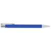 Bullet Blue Maxi Recycled Aluminum Soft Touch Gel Pen
