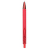 Bullet Red Metallic Recycled Aluminum Soft Touch Gel Pen