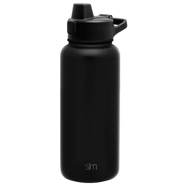 Simple Modern Midnight Black Summit Bottle with Flip Lid-32 Oz