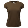 BAW Women's Brown Xtreme Tek T-Shirt