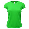 BAW Women's Neon Green Xtreme Tek T-Shirt