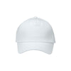 Vantage White Clutch 5-Panel Constructed Solid Twill Cap
