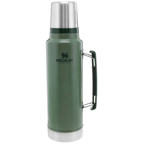 Stanley Stanley 6672281 25 oz Classic Hammertone Green BPA Free Water Bottle  6672281