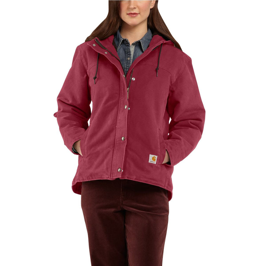 Carhartt Women's Raspberry Sandstone Berkley Jacket
