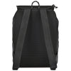 Gemline Black Revive Mesh Drawstring Backpack