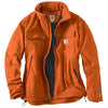 Carhartt Men's Blaze Orange Quick Duck Jefferson Traditional Jacket