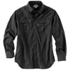 Carhartt Men's Black Foreman Solid Long Sleeve Work Shirt