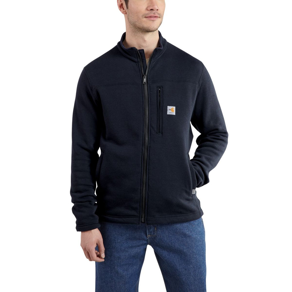 Carhartt Men's Dark Navy Flame-Resistant Portage Jacket