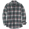 Carhartt Men's Hunter Green Trumbull Plaid Shirt