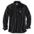 Carhartt Men's Black Rugged Professional Long Sleeve Work Shirt