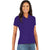 Antigua Women's Dark Purple Legacy Short Sleeve Polo Shirt
