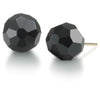 Carolee The Kayla 8mm Faceted Jet Crystal Stud Earrings
