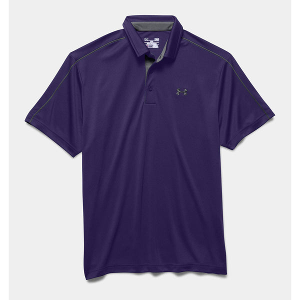 purple under armour polo