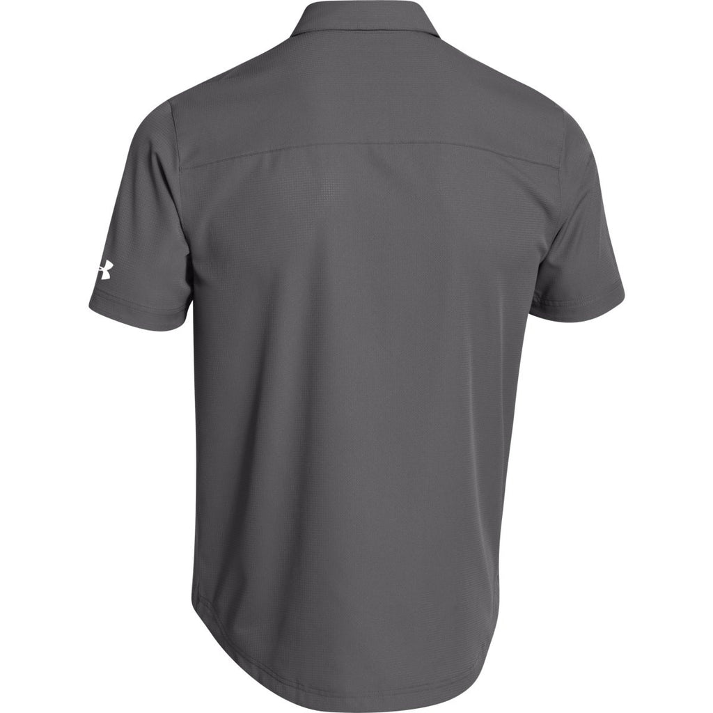 Under Armour Men's Charcoal Ultimate S/S Button Down Shirt
