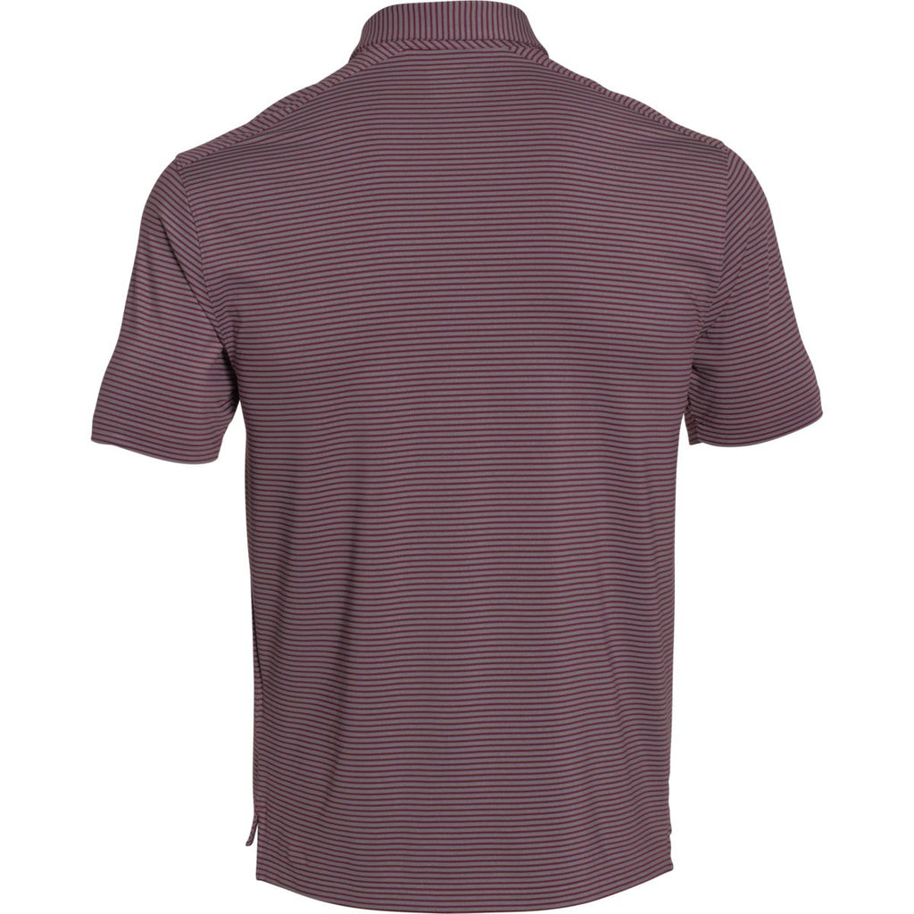 Under Armour Men's Maroon Clubhouse Polo