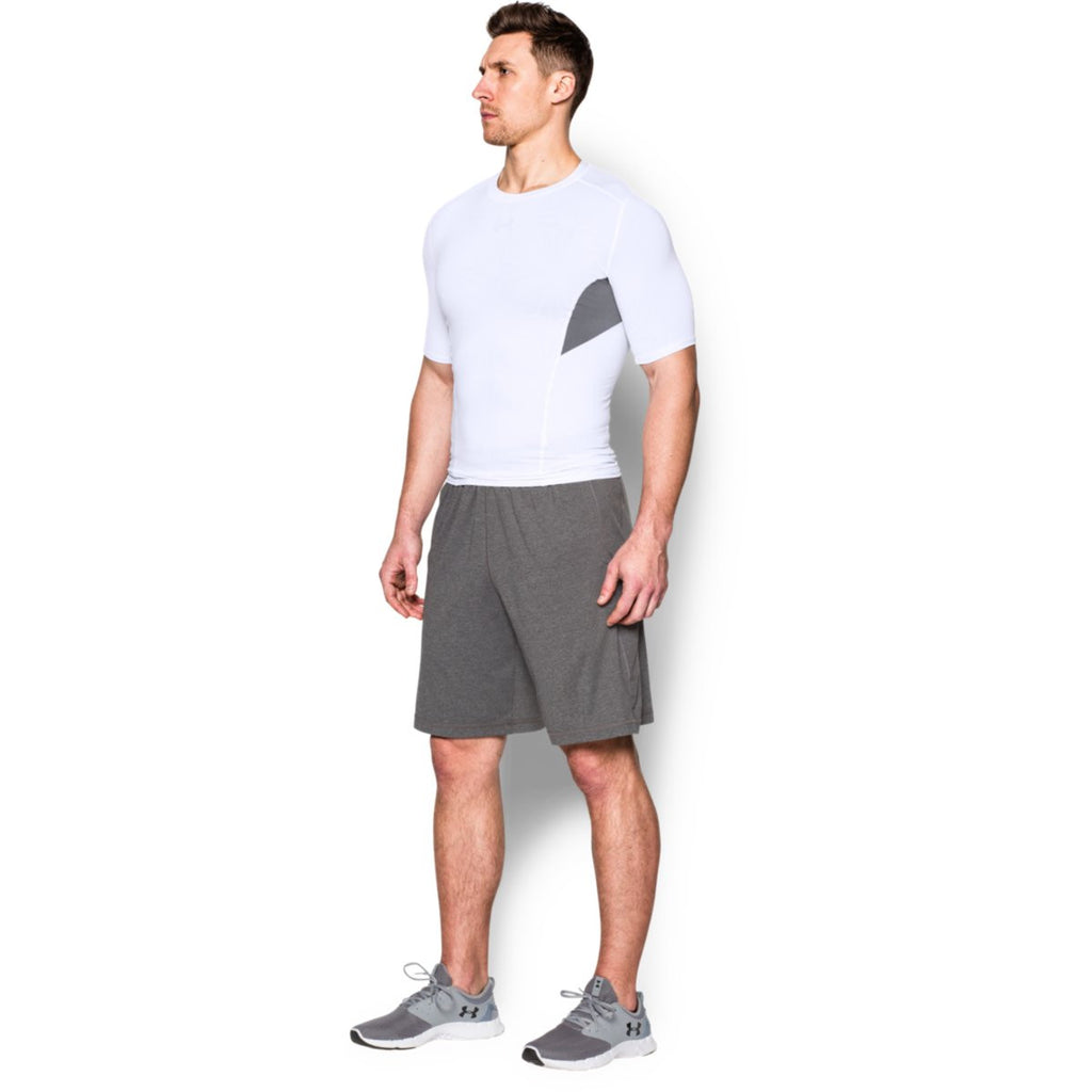 Under Armour Men's White HG CoolSwitch Comp Short Sleeve T-Shirt