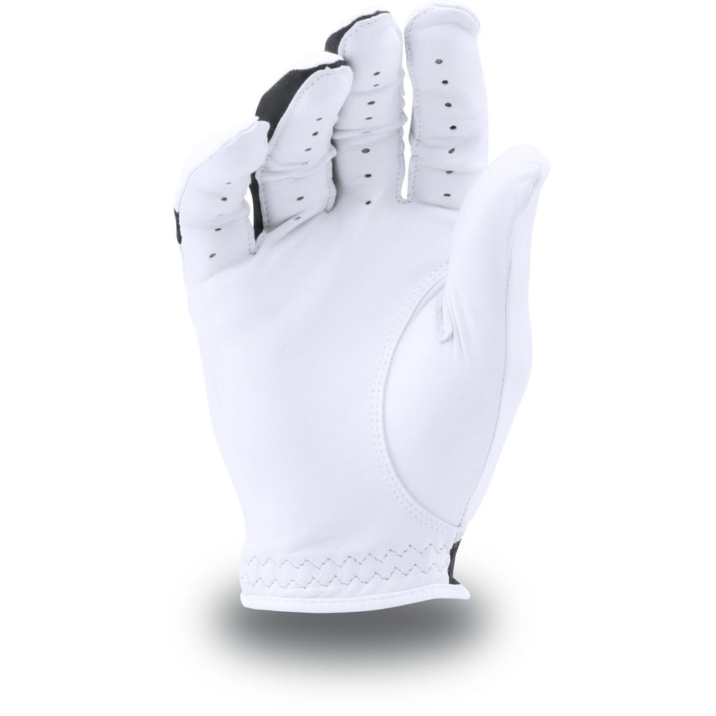 Under Armour White/Black CoolSwitch Golf Glove