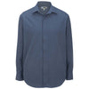 Edwards Men's Riviera Blue Batiste Cafe Shirt