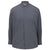 Edwards Men's Dark Grey Banded Collar Shirt