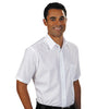 Van Heusen Men's White Short Sleeve Broadcloth Shirt-Numeric Sized