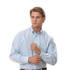 Van Heusen Men's Blue Long Sleeve Oxford Shirt-Alpha Sized