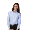 Van Heusen Women's Blue Long Sleeve Oxford Shirt-Alpha Sized