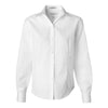 Van Heusen Women's White Non-Iron Pinpoint Dress Shirt