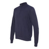 Van Heusen Men's Navy Long Sleeve Quarter Zip Knit Sweater