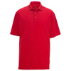Edwards Men's Red Snap Front Hi-Performance Short Sleeve Polo