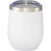 Leed's White Corzo Copper Vacuum Insulated Cup 12oz