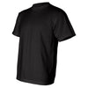 Bayside Men's Black USA-Made 50/50 Short Sleeve T-Shirt