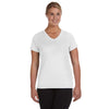 Augusta Sportswear Women's White Wicking-T-Shirt