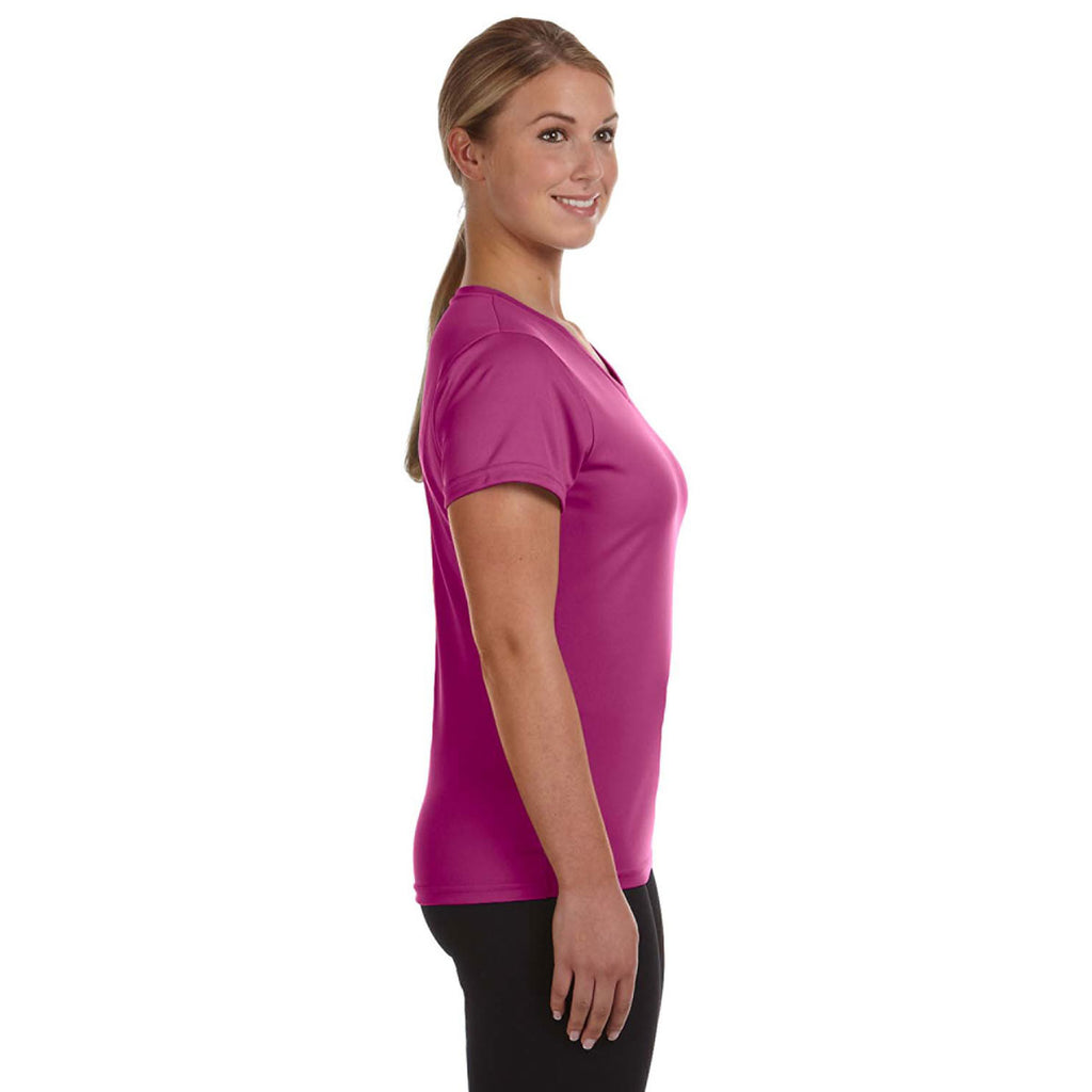 Augusta Sportswear Women's Power Pink Wicking-T-Shirt