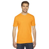 American Apparel Unisex Gold Fine Jersey Short-Sleeve T-Shirt