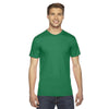 American Apparel Unisex Kelly Green Fine Jersey Short-Sleeve T-Shirt