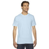 American Apparel Unisex Light Blue Fine Jersey Short-Sleeve T-Shirt