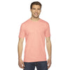 American Apparel Unisex Summer Peach Fine Jersey Short-Sleeve T-Shirt