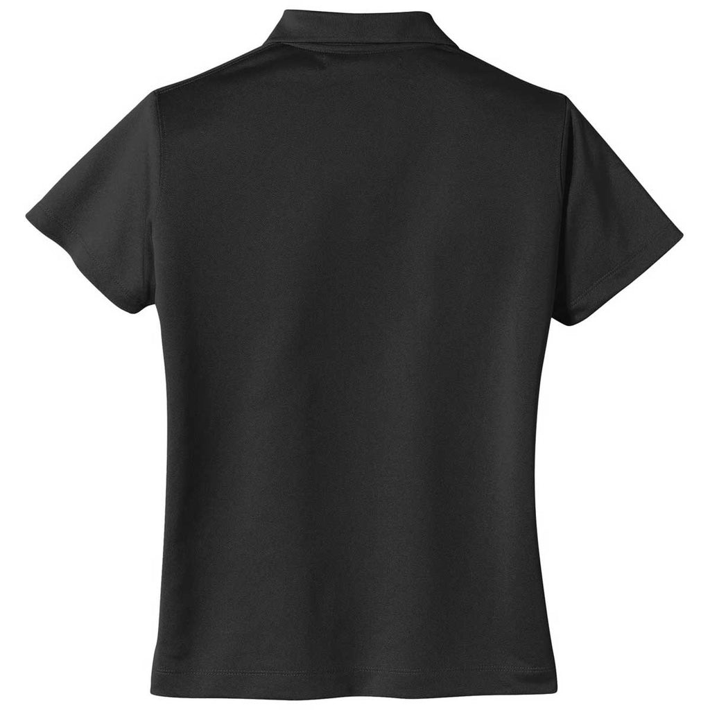 Nike Women's Black Tech Basic Dri-FIT Short Sleeve Polo