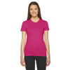 American Apparel Women's Sangria Fine Jersey Short-Sleeve T-Shirt
