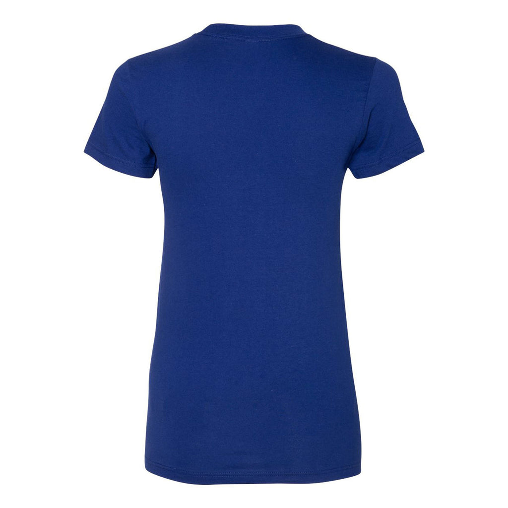 American Apparel Women's Lapis Fine Jersey Short Sleeve T-Shirt