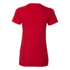 American Apparel Women's Red Fine Jersey Short Sleeve T-Shirt