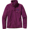 Patagonia Women's Violet Red Re-Tool Snap-T Fleece Pullover
