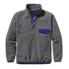 Patagonia Men's Grey Synchilla Snap-T Pullover