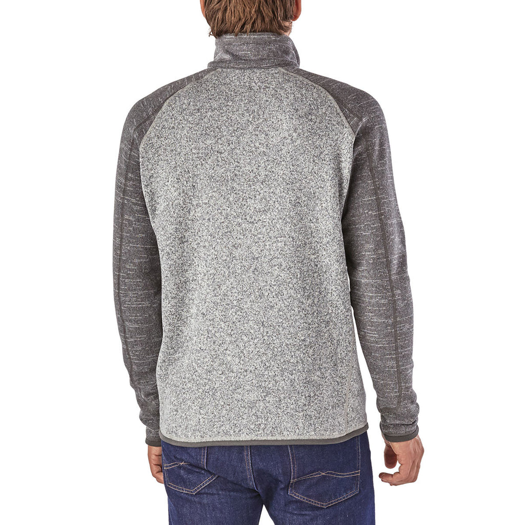 Patagonia Men's Nickel w/Forge Grey Better Sweater Quarter Zip